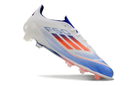 BOTA DE FUTBOL ADIDAS F50 ELITE FG - BLANCO/AZUL