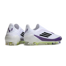 BOTA DE FUTBOL ADIDAS F50 ELITE FG - BLANCO/PÚRPURA