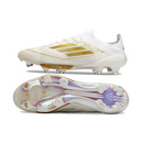 BOTA DE FUTBOL ADIDAS F50 ELITE FG - BLANCO/DORADA